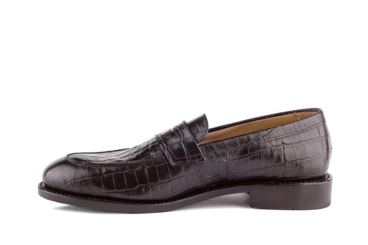 ręcznie szyte loafersy