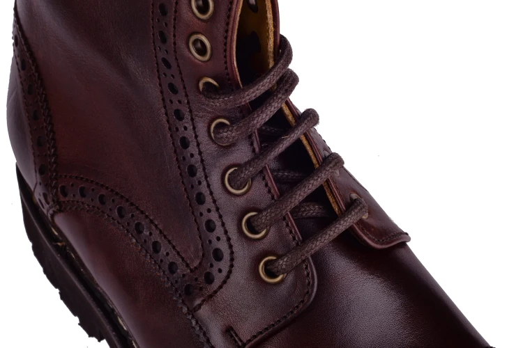 Berwick 317 Regency Polo Brown Boot , skóra olejowana