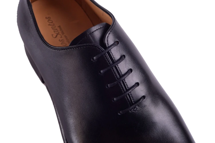 6903 black, Carlos Santos, wholecut, lotnik, buty do ślubu