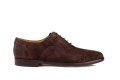 Partigiani 7680 zamszowe oksfordy z woskowanymi noskami, wygodne buty na lato