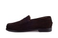 męskie loafersy z zamszu cielęcego