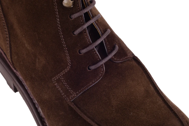 buty z zamszu repello szyte goodyear welted