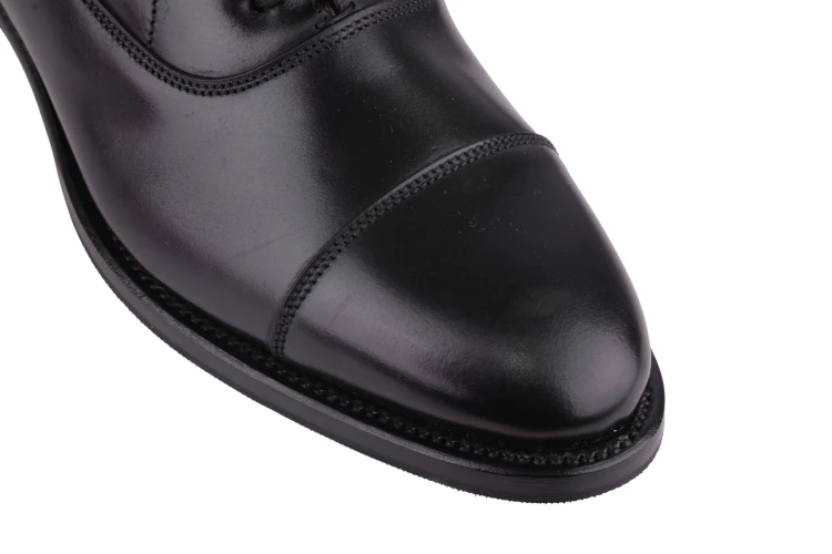 buty za kostkę oxford cap toe