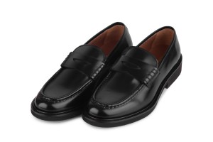Partigiani 8070 Antic Black Loafer