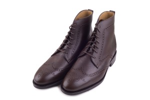 Partigiani 7173 Marron Grain Brown Boots