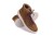 Sneakersy partigiani wysokie high top z zamszowe