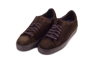 Partigiani 7912 Moka Suede Sneaker