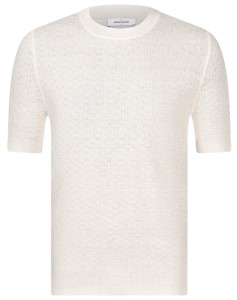 GRAN SASSO T-Shirt linen ivory