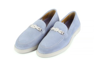 Partigiani 7203 Ivrea Suede Mokasyn