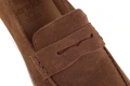 brązowe buty wsuwane