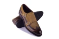 buty z klamrami szyte goodyer welted