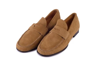 Borgioli Fratelli A255 Velour Rame Loafer