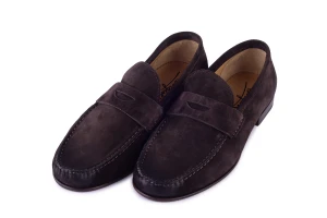 Borgioli Fratelli A255 Velour Testa Loafer