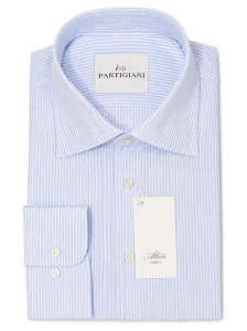 Shirt Partigiani Linen Stripe