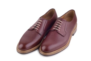 Carlos Santos 9846 Grain Burgundy Derby