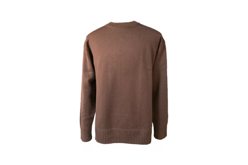 GRAN SASSO Sweter z wełny merino brązowy