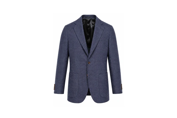 Marynarka Partigiani Marzotto Blue Wool