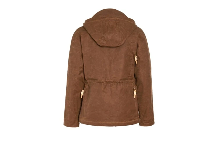 Kurtka Manifattura Ceccarelli Parka Woskowana Dark Tan