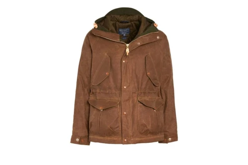 Manifattura Ceccarelli Parka Woskowana Dark Tan