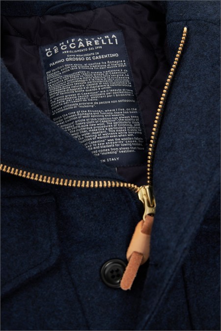 Manifattura Ceccarelli Alligator Jacket Indygo