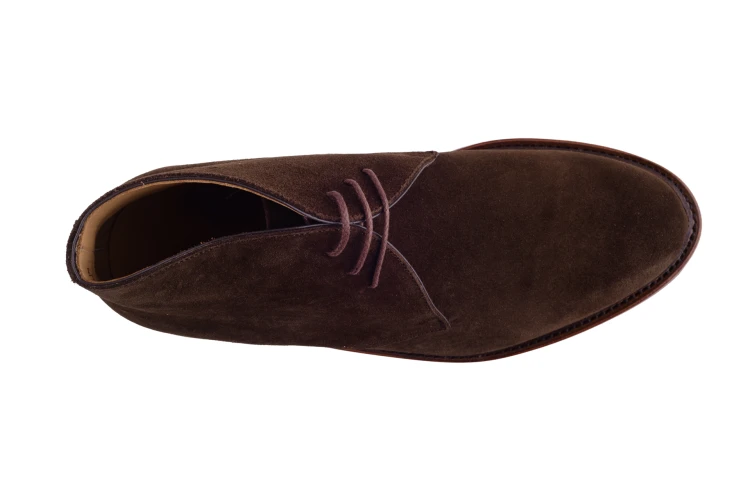 Berwick buty za kostkę zamszowe