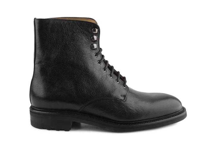 klasyczne buty zimowe z prawdziwej skóry