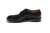 partigiani derby long wing rubber sole black calf