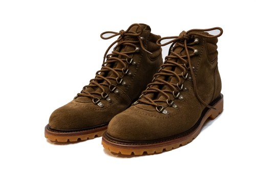 zamszowe buty górskie, skórzane buty janus