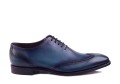 Barker Tennyson Blue/Print Oxford,whole cut, wholecut, lotnik,