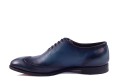 Barker Tennyson Blue/Print Oxford,klasyczne buty, classic shoes, buty  klasyczne, skórzane buty,