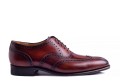 Carlos Santos 7273 Cherry/Bairrada, buty typu oksford.