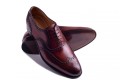 Carlos Santos 7273 Cherry/Bairrada buty typu oksford, brogs.