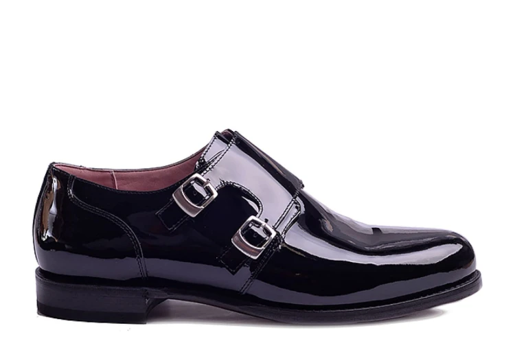 Nord Meka 1719L Black Patent Monk