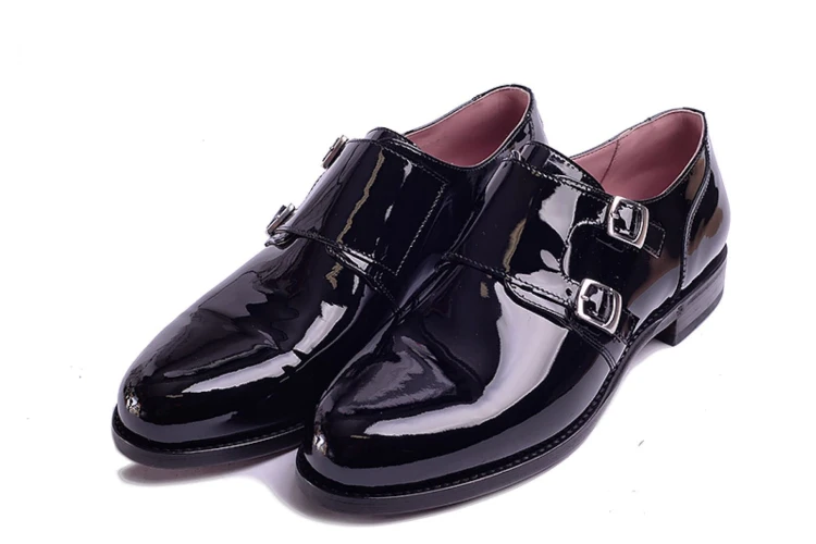 Nord Meka 1719L Black Patent Monk