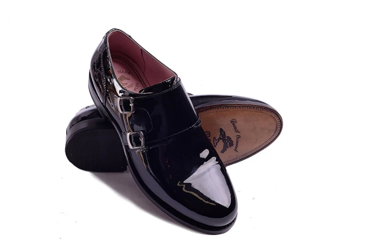 Nord Meka 1719L Black Patent Monk