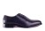 Partigiani 71138 Black Oxford, buty na ślub, buty na specjalne okazje, czarne oksfordy do garnituru, męskie buty ślubne