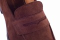 Carlos Santos 9176 Chocolate zamszowe penny loafers