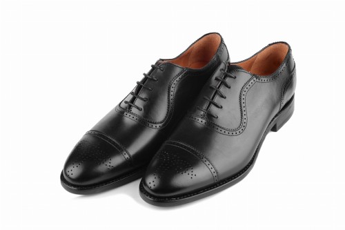 czarny oxford, 2509 Berwick, half brogues
