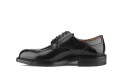 derby split toe, czarne buty, cordovan
