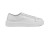 Partigiani 7539 biały sneakers, skóra groszkowa.