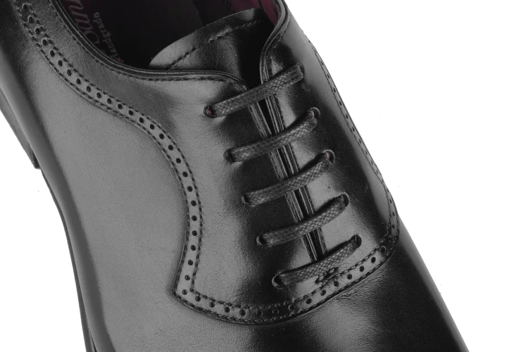 Carlos Santos 9713 Black Handgrade Oxford brogues
