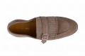 kiltie loafer z zaszmu, gumowa pdeszwa, mokasyny bez podszewki