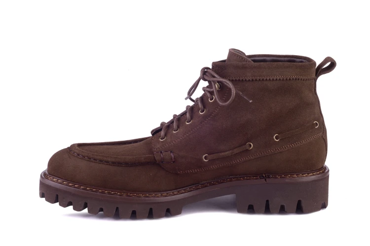 Partigiani 7714 Testa Suede Boot zamsz cielęcy