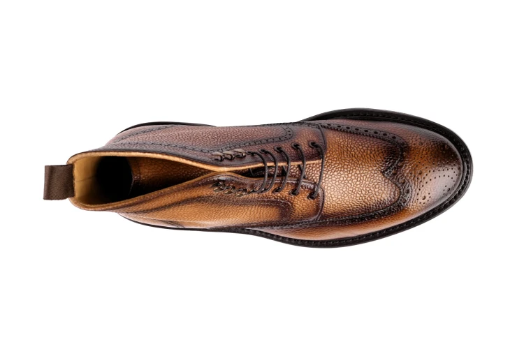 Carlos Santos 8922 Grain Douro Boot, trzewiki z cielęcej skóry
