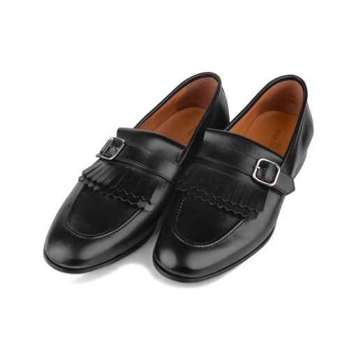 czarny loafer, czarne mokasyny męskie