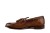 Tassell loafers ze skóry groszkowej szyte metodą goodyear welted