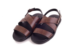 Partigiani 7675 Brown Sandały