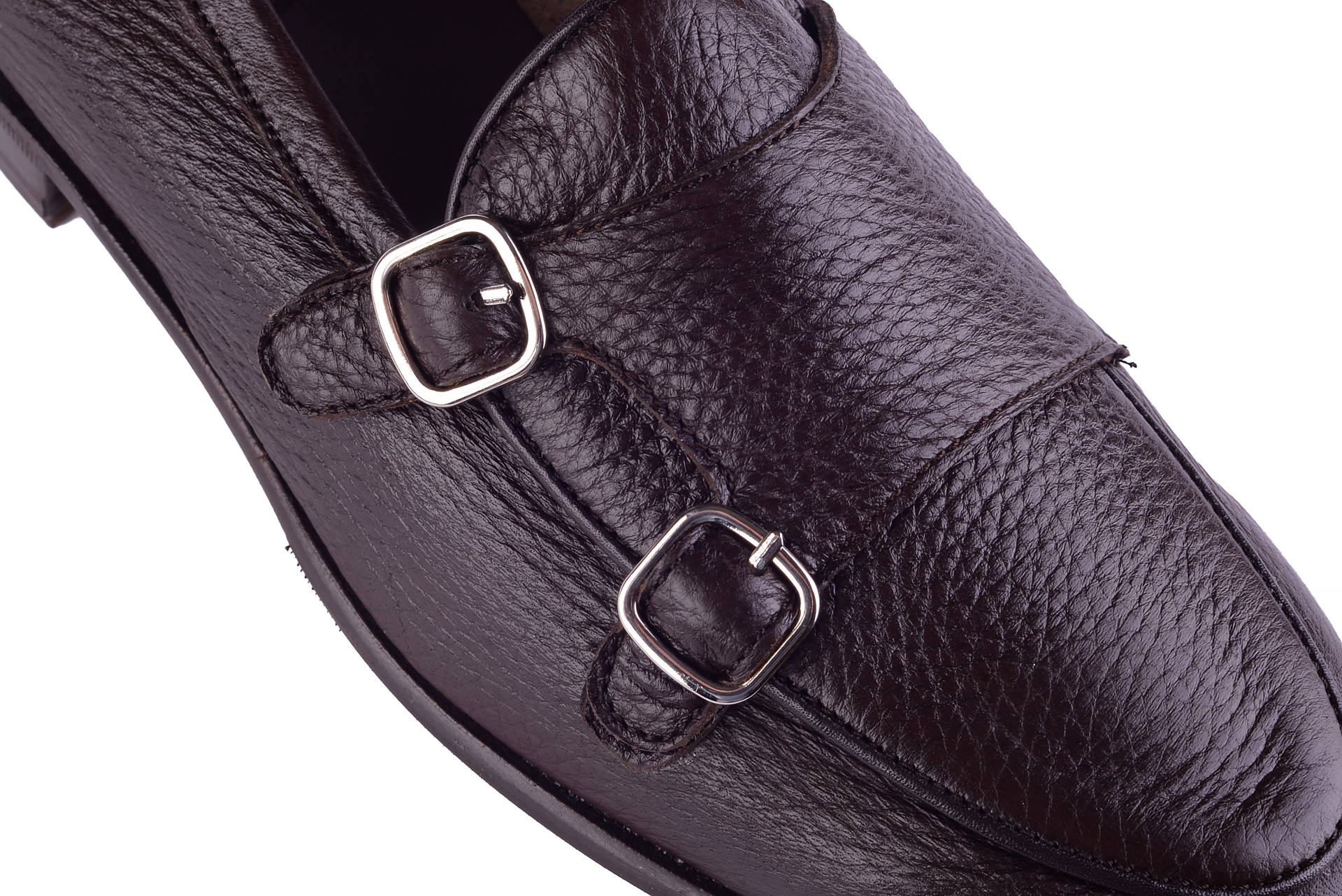 buty ze skóry jelenia wsuwane
