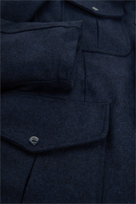 Manifattura Ceccarelli Alligator Jacket Indygo