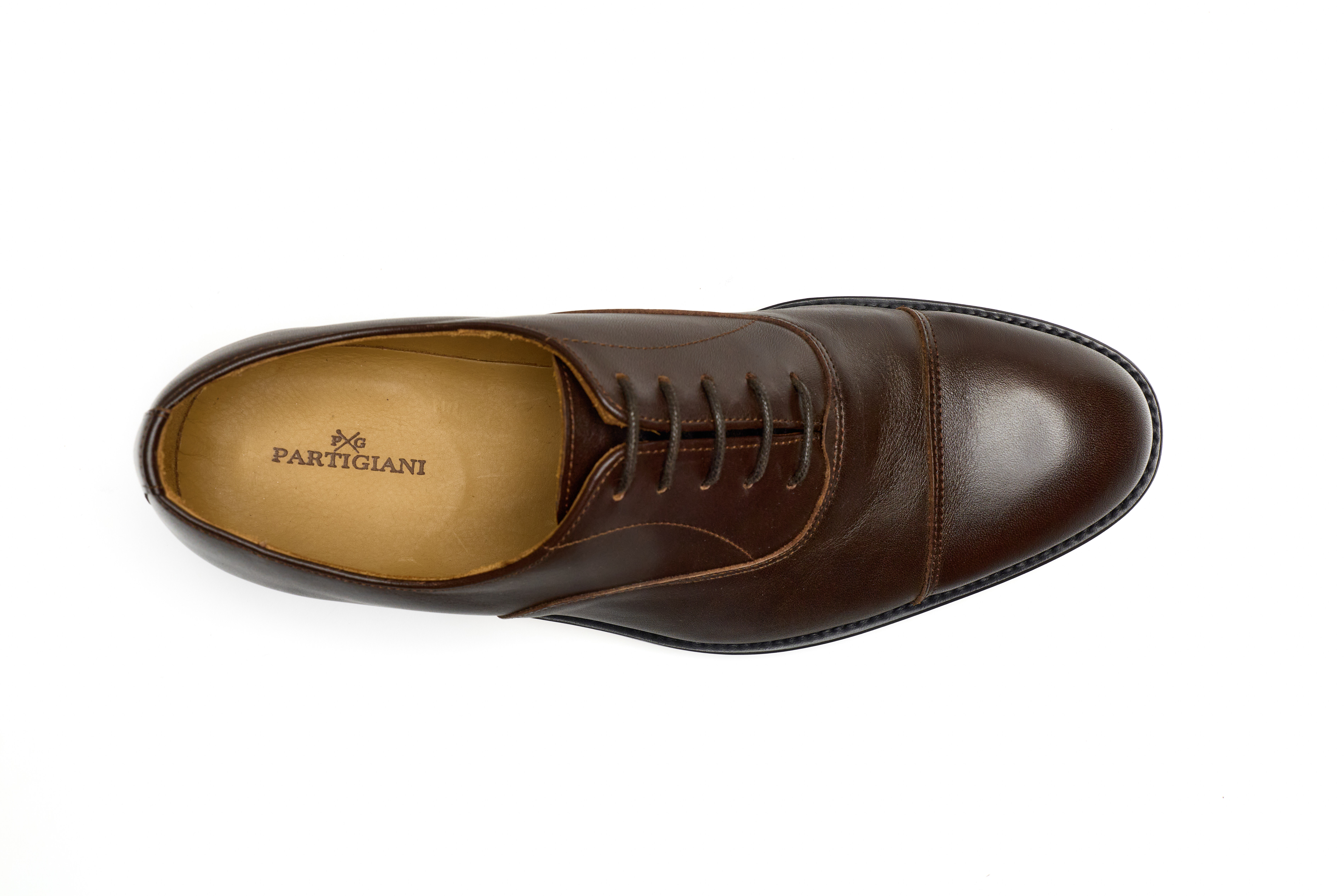 dark brown.oxford, goodyear welted eleganckie buty do garnituru